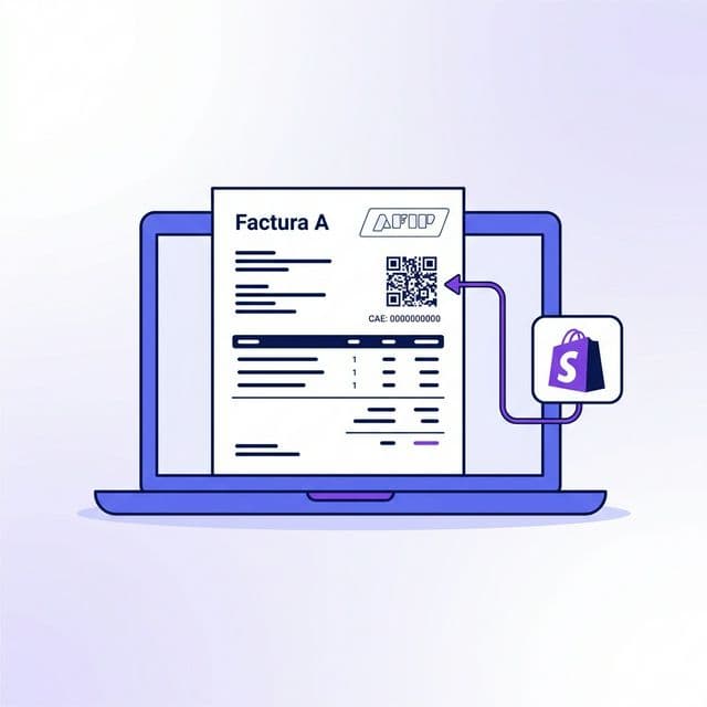 Factura electrónica ARCA generada desde Shopify con código QR y CAE